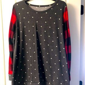 Cute boutique plus size shirt